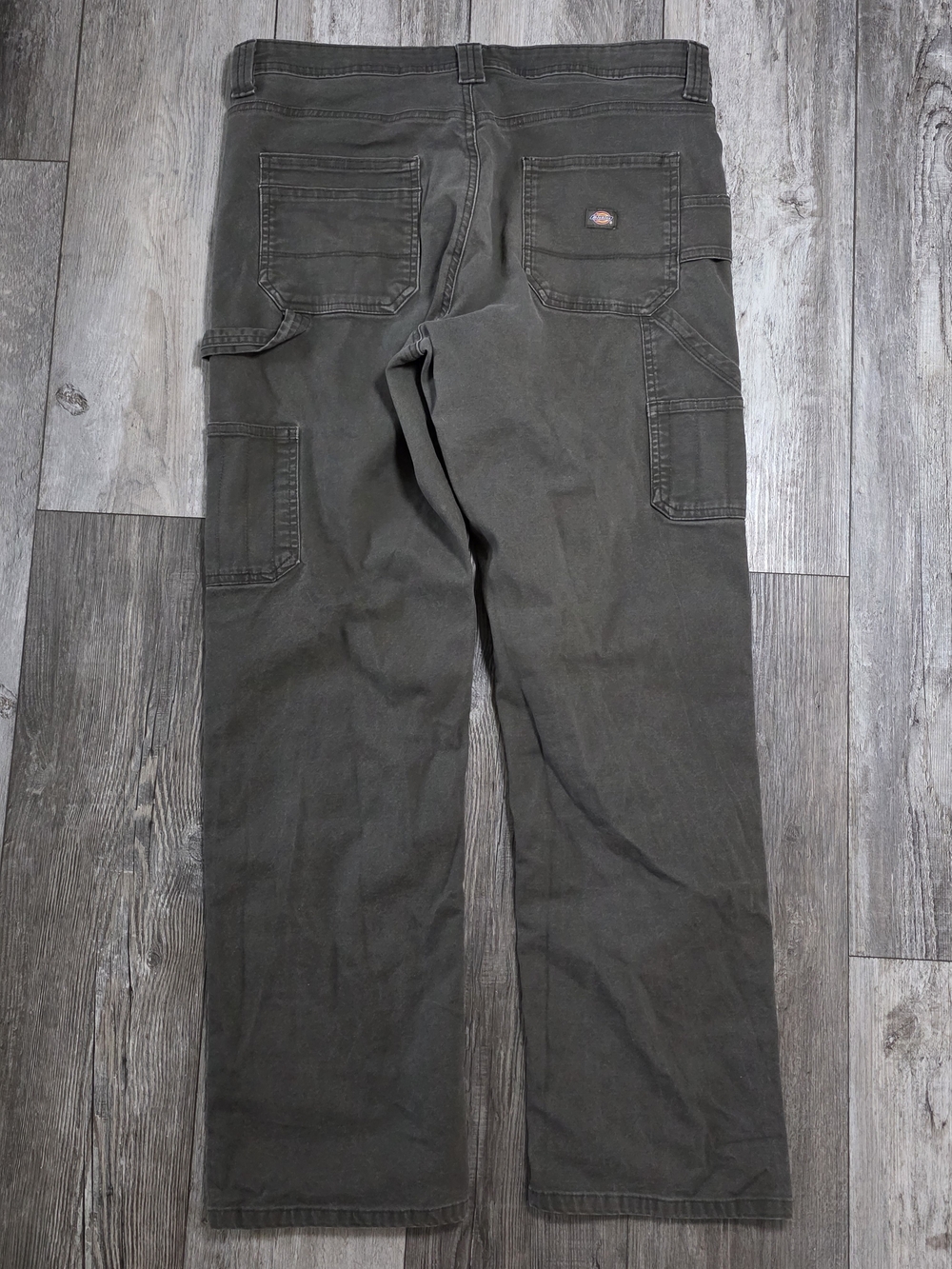 Dickies Crafted For Women's Relaxed Fit Duck Carpenter Pants Sz 12R